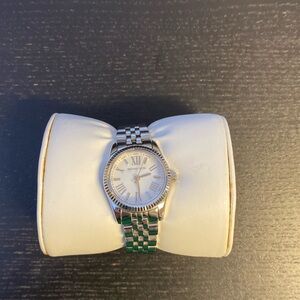 Michael Kors Mini Lexington Silver Ladies Bracelet Watch